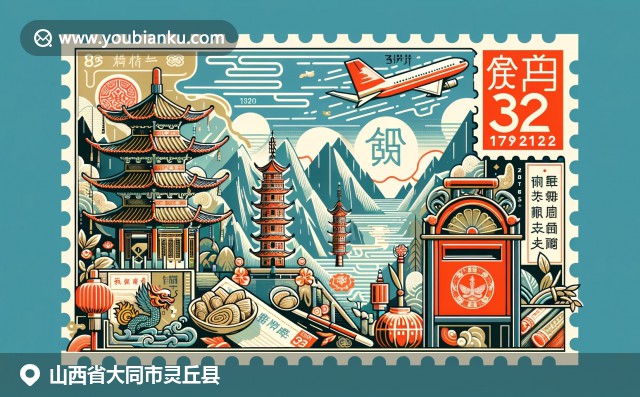 山西靈丘縣文化攬勝：懸空寺、刀削面和郵政元素的現(xiàn)代呈現(xiàn)