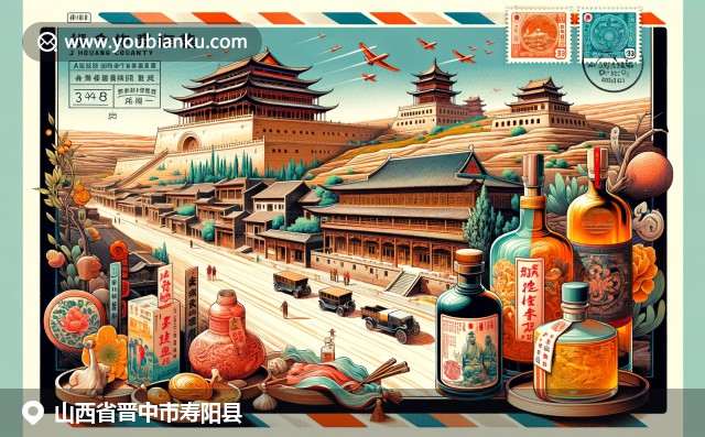 山西文化傳統(tǒng)與現(xiàn)代郵政元素融合：昌家大院、云岡石窟及美食特色