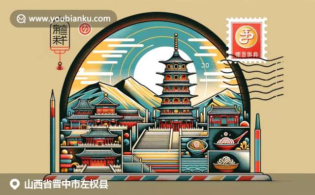 山西左權(quán)縣風(fēng)光萬里，佛光寺塔、太行山與山西美食完美融合